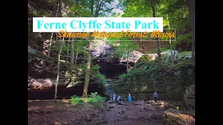 Hawks Cave, Big Rocky Hollow & The Waterfall | Ferne Clyffe State Park | Illinois