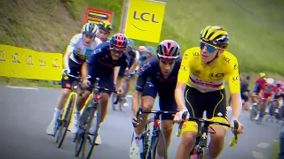 Tadej Pogačar TOYING with Everyone on Luz Ardiden | Tour de France Stage 18 2021