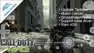 Call of Duty Modern Warfare 3 : Dolphin Emulator Wii | Snapdragon 665 New Update Gameplay + Setting