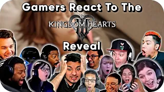 Gamers React To The Kingdom Hearts 4 Reveal (Compilation)