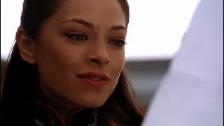 Smallville 4x15 - Isobel fights Clark