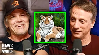 Josh Brolin on Growing Up With Pet Tigers