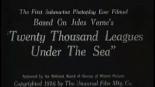 20,000 Leagues Under the Sea (1916) [Silent Movie] [Adventure] [Science Fiction]