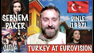 EUROVISION TURKEY 1997 - SEBNEM PAKER "DINLE" REACTION