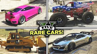 Secret Car Locations in GTA 5 (Hidden & Rare Vehicles)