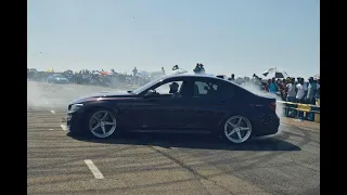 BMW M3 F80 spinning and drifting