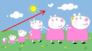 Suzy Sheep GROWING UP EVOLUTION | Peppa