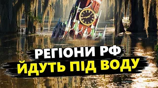 Росіян ЗНОСИТЬ ХВИЛЕЮ. Показали відео очевидців. Путіна БЛАГАЮТЬ про допомогу