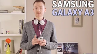 Samsung Galaxy A3: обзор смартфона