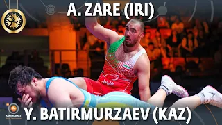 Amir Hossein Abbas Zare (IRI) vs Yusup Batirmurzaev (KAZ) - Final // Bolat Turlykhanov Cup