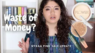 NYKAA PINK SALE UPDATE | MAKEUP REVIEWS | WHAT WORKED