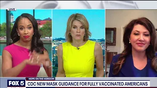 CDC issues new mask guidance for Americans fully vaccinated against COVID-19 | FOX 5 DC