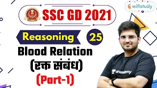 6:00 PM- SSC GD 2021 | Reasoning by Deepak Tirthyani | Blood Relation (Part-1)