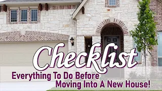 How-To Prepare House for Moving In! Tips!