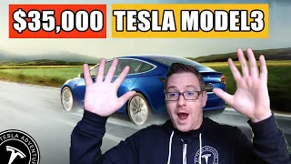 BREAKING NEWS! $35,000 TESLA MODEL 3