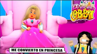 ME CONVIERTO EN PRINCESA EN ROBLOX | Princess Obby