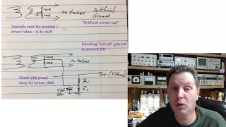 Vacuum Tube Virtual Ground or Center Tap & Elevated Heater Wiring Explained