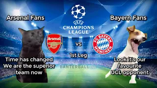 CAT MEMES Arsenal 2-2 Bayern Munich | Quarter-Final 1st Leg | Champions League 2023-24