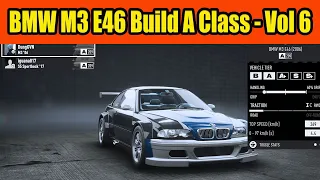 BMW M3 E46 Build A Class Car in NFS Unbound Vol 6