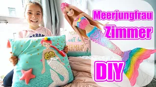 Zimmer umgestalten DIY 🧜‍♀️ Meerjungfrauen | Vorher Nachher | Clarielle