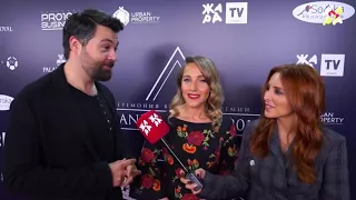 Юлия Ковальчук и Алексей Чумаков на премии «Brand Awards 2018»