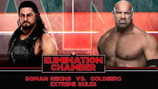 Goldberg vs. roman reigns Full match 2022 | WWE 2k20 live gameplay