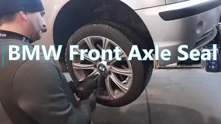 BMW Front Axle Seal Replacement ( E46, E39, E83, E70 )