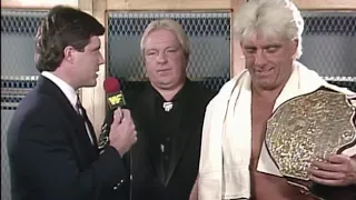 Ric Flair & Bobby Heenan Calling Out Hulk Hogan