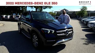 2022 Mercedes-Benz GLE 350 SUV | Video tour with Tom