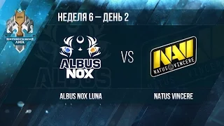 ANX vs NV - Неделя 6 День 2