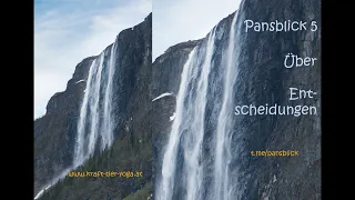 Pansblick 5 "Über Entscheidungen"