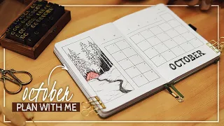 October 2022 Bullet Journal Setup | Plan With Me in my Husband's BuJo
