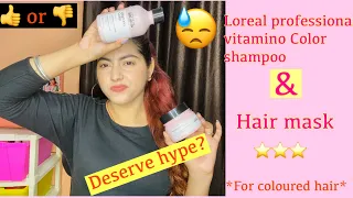 L’Oréal professional vitamino Color shampoo & hair mask (really deserve hype?)