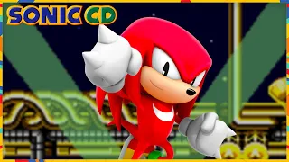 Sonic CD - Stardust Speedway (All Time Stones) Knuckles gameplay (Sonic CD & Knuckles)