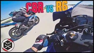 Yamaha R6 vs Honda CBR600RR