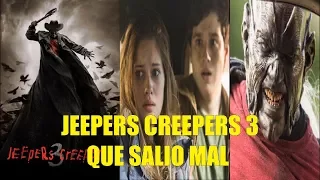 Jeepers Creepers 3 Que Salio Mal y Curiosidades