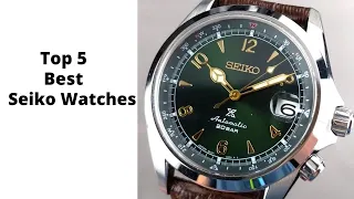 Top 5 Best New Seiko Watches To Buy in 2022