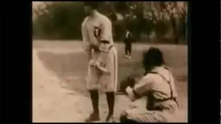 Rare Ty Cobb video- hitting, running, stealing, and swing