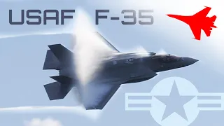 F-35 GOES TRANSONIC!! ✈️ Savage Flight Demo at SANICOLE AIRSHOW 2022 !
