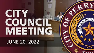 City Council Meeting - June 20, 2022