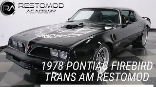 1978 PONTIAC FIREBIRD TRANS AM TWIN TURBO Restomod