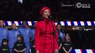 Noria Letts sings La Marseillaise