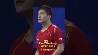 Fan zhendong WTTC 2021