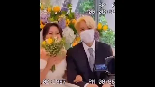 Hobi’s sister got married🥳OMG they’re so cute💖