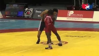 55 KG Repechage - Spenser Mango USA vs Zholchubekov KGZ