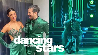 Charli D'Amelio and Mark Ballas Tango (Week 8) | Dancing With The Stars on Disney+