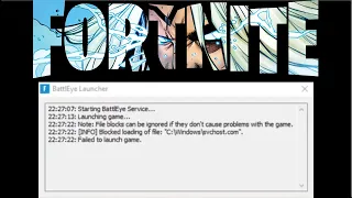 Fortnite - [INFO] Blocked loading of file: "C:Windowssvchost.com" [Solved]