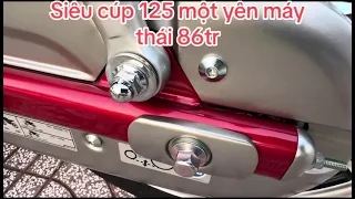 Siêu cúp 125 một yên máy thái👉Nói gì nữa mới Tinh à 👉chủ phố chưa tăng sên 86tr cả hs cả ship 👉☎️