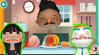 Hideous FOOD #Crazy FOOD # 13- Toca Kitchen 2-Gameplay Full Screen( beware do not try at home ! )