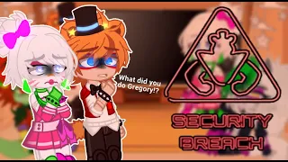 Glamrocks Animatronics React to each other and Gregory🔦Fnaf Security Breach🔦GC🔦Part 2-?🔦AU Read 🠗